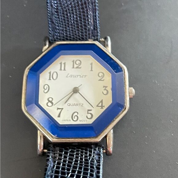 Laurier Ladies Navy Blue watch. Great condition. - Picture 7 of 9